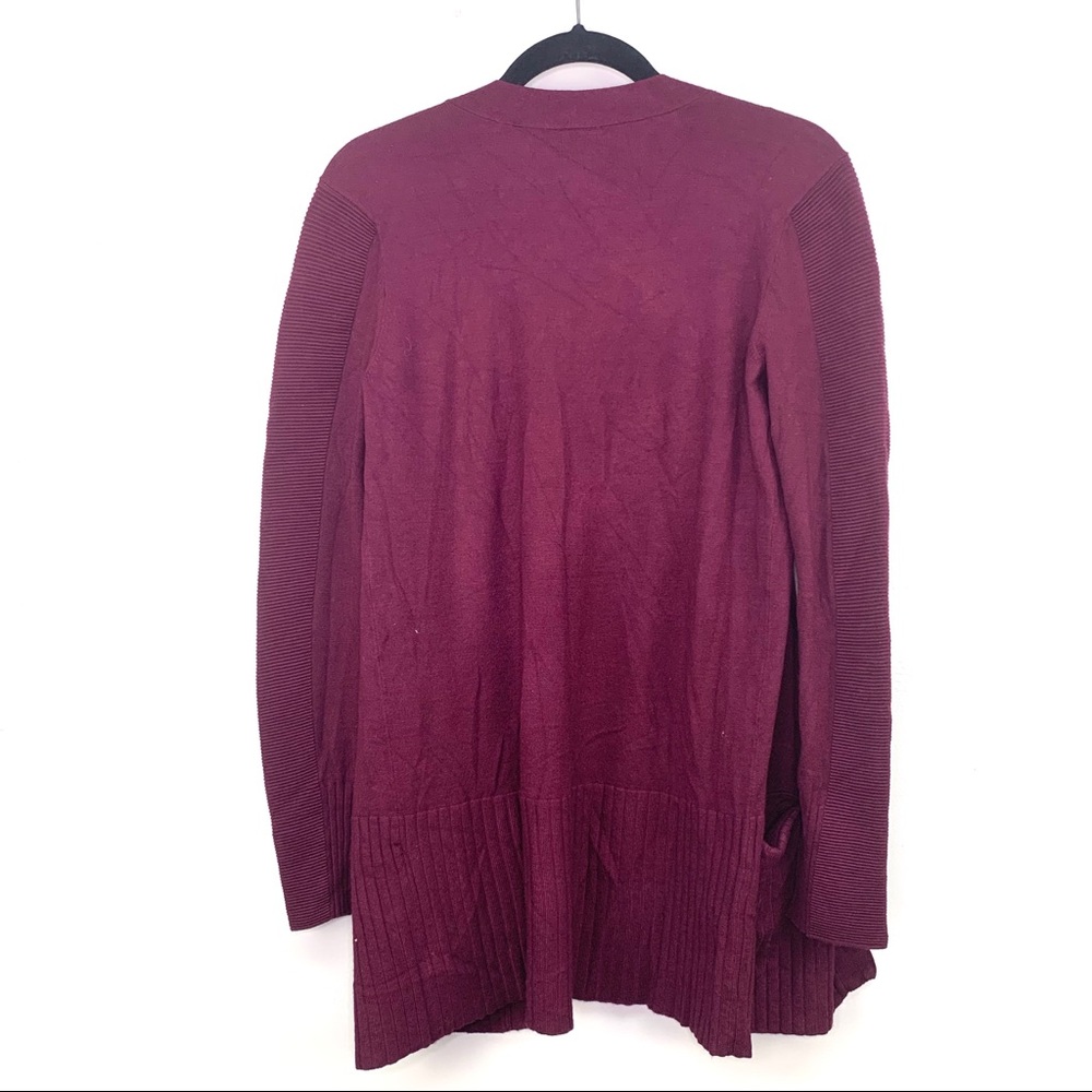 Devotion By Cyrus Ribbed Sleeve Cozy Cardigan - Picture 13 of 14